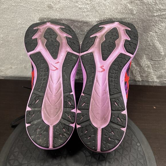 Asics Women's Dynablast 3 Womens Sz 8 Black/Purple/Red Alert Running Shoes - Picture 9 of 10